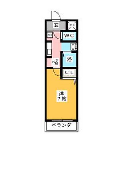 愛知県名古屋市中村区諏訪町２丁目 間取り