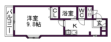 愛知県名古屋市中川区春田１丁目 間取り