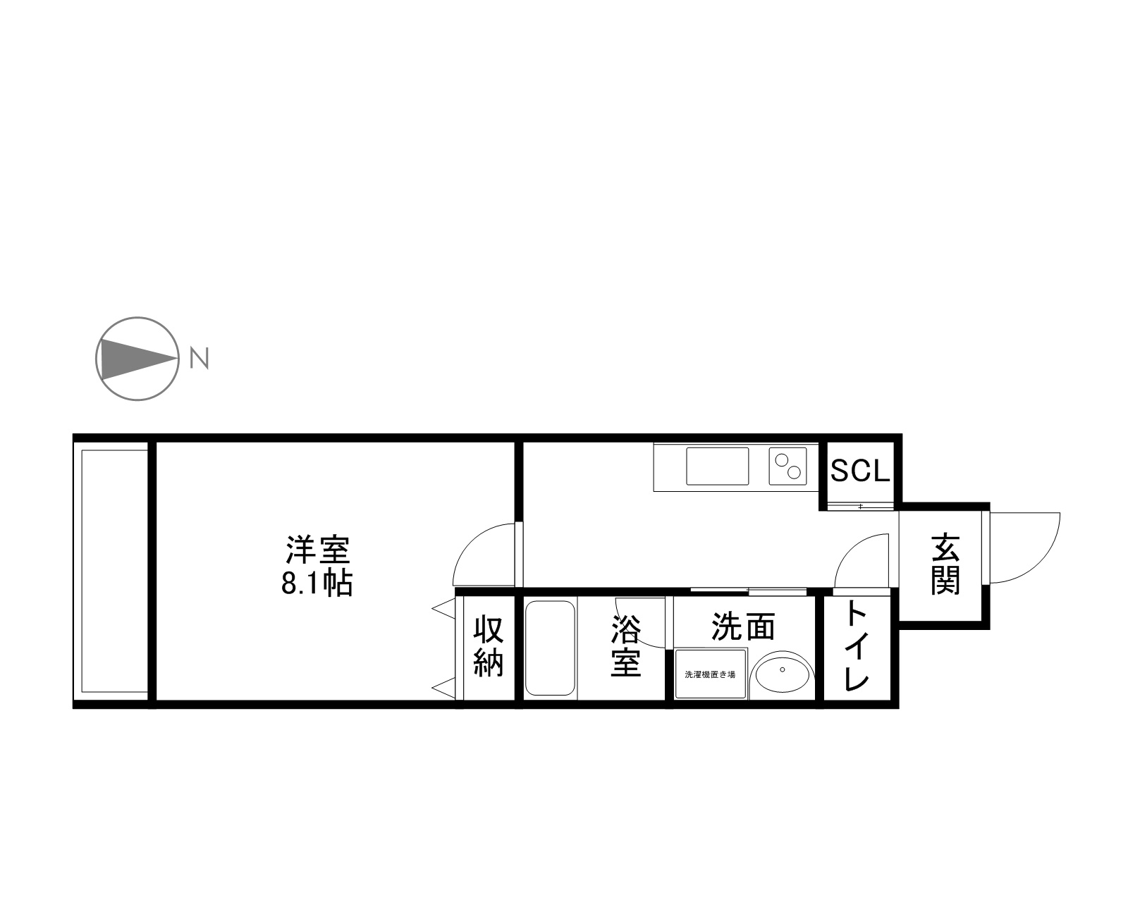 愛知県名古屋市熱田区八番２丁目 間取り