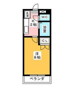 ウエストタウン福田 間取り