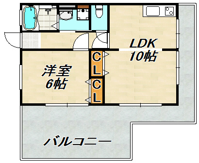 グレイスハイツ大田町 間取り図