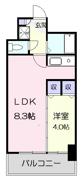 愛知県名古屋市千種区田代本通２丁目 間取り