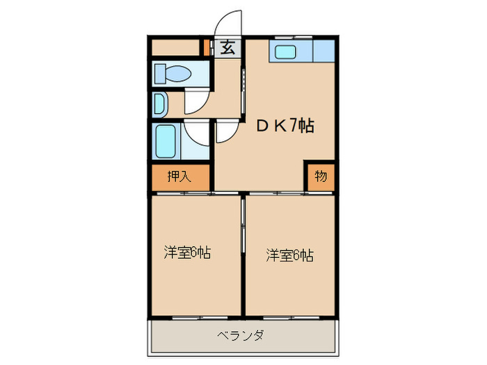 愛知県名古屋市千種区城木町２丁目 間取り
