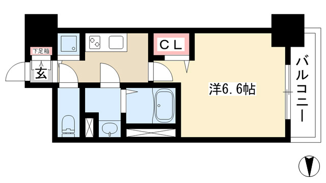 愛知県名古屋市千種区内山３丁目 間取り