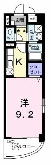 コンフォート　本町 間取り図