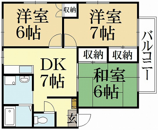 エステートピア65 間取り