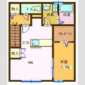 クレセント 間取り図