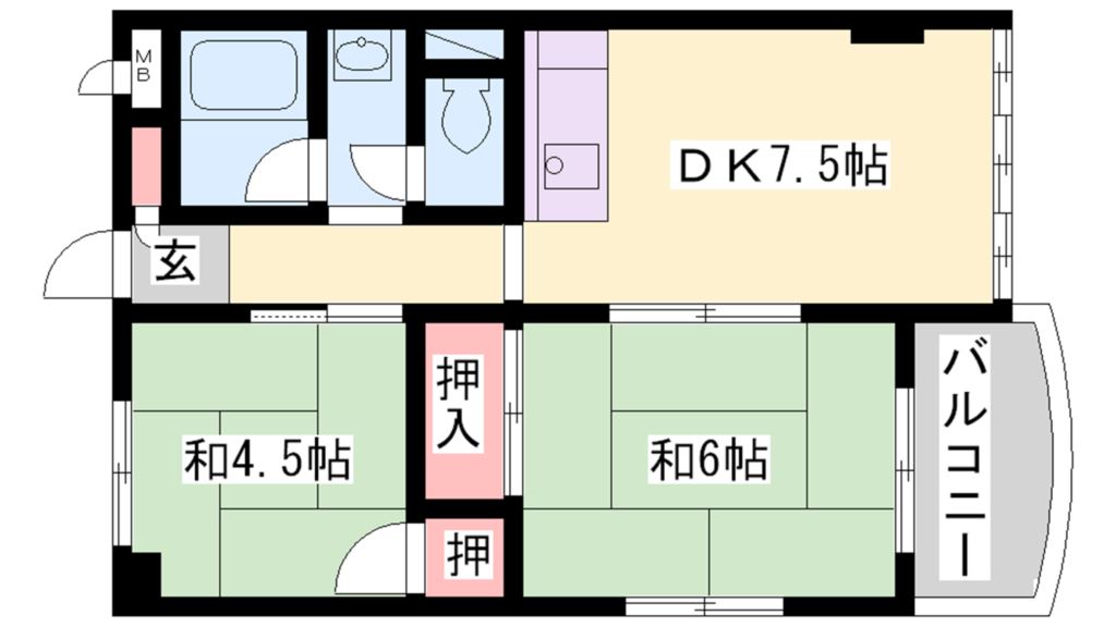 高橋マンション 間取り図