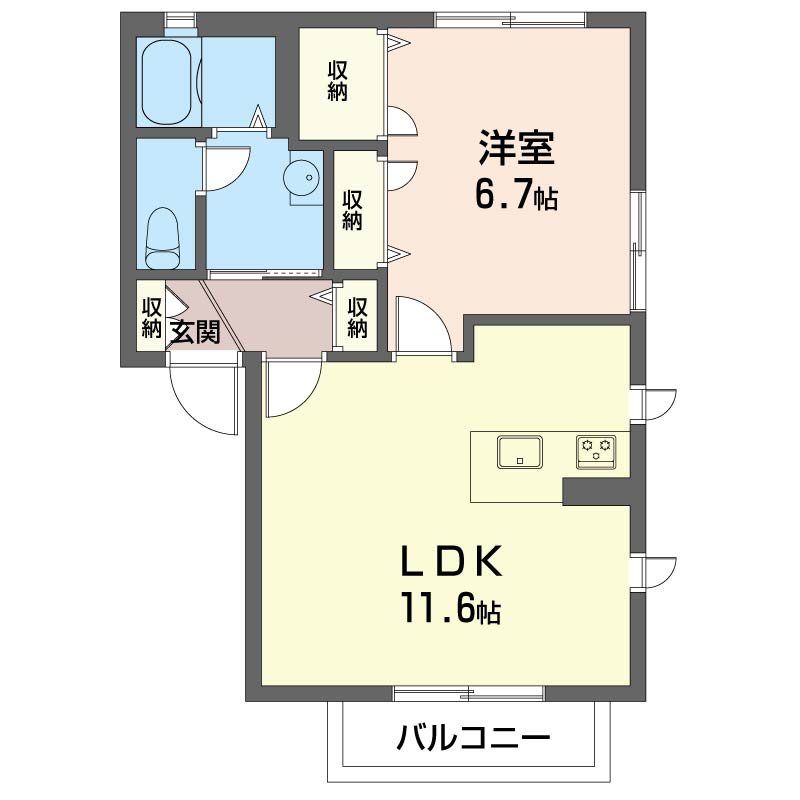 クリアフィールド 間取り