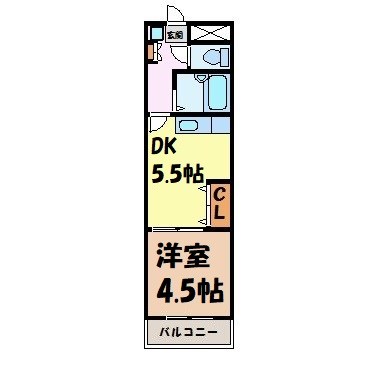 クイーンシンフォニー今池 間取り図