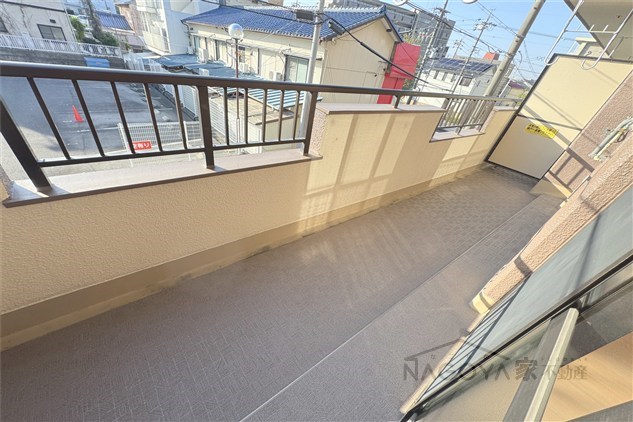 鶴陽明ハイツ ベランダ