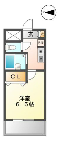 愛知県名古屋市中区新栄１丁目 間取り