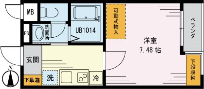 ファインフォレスト 間取り図