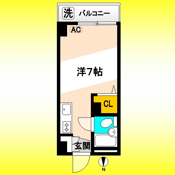 メゾン中央 間取り図