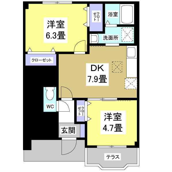 マウルール 間取り図