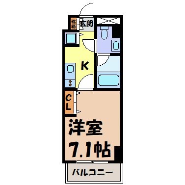 カレント今池 間取り図