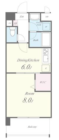 ヴェルドミールⅡ(東京) 間取り図