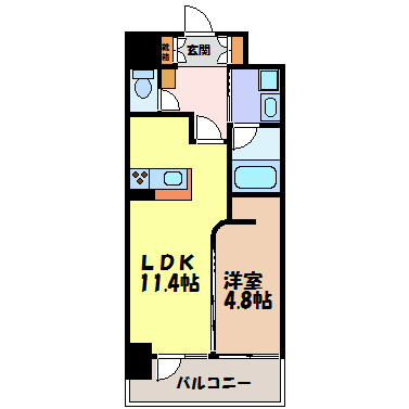 GK fan レジデンス 間取り図