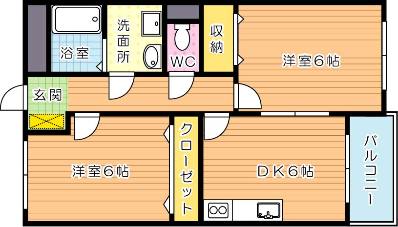 ダイヤモンドライフ 間取り