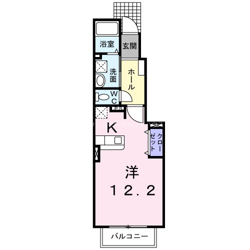 メゾン　ジェルメ 間取り図