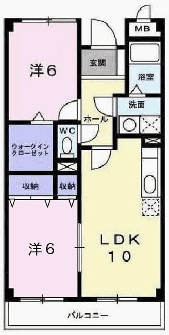 メゾン・プレジール 間取り図