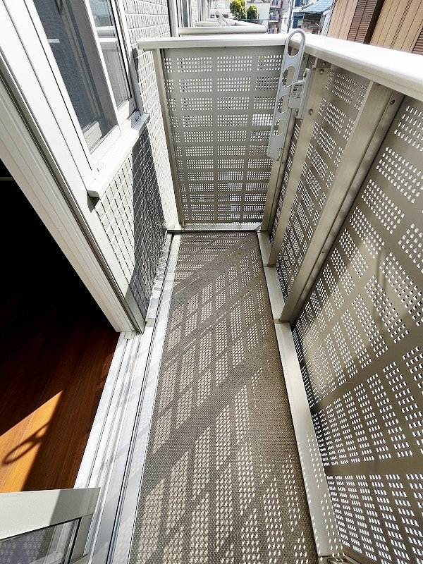 デｨアレジデンス竪林  ベランダ