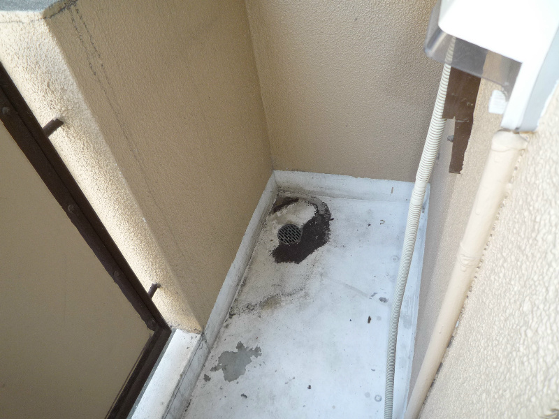 メゾンドール新宿 ベランダ