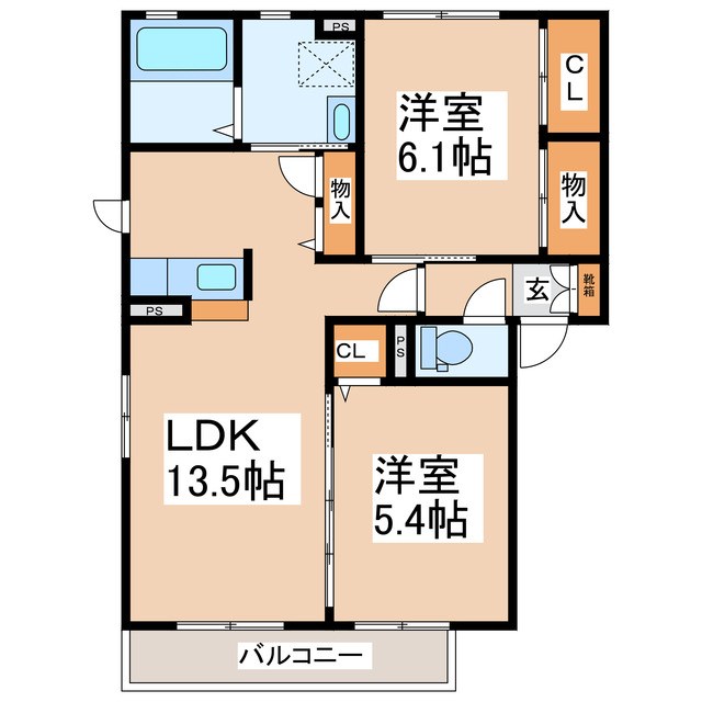 ロックフェニックスＡ 間取り
