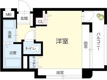 加古川尾上ヤングパレス 間取り図