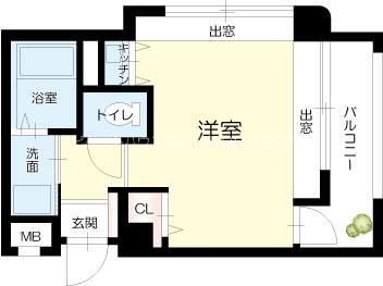 加古川尾上ヤングパレス 間取り図