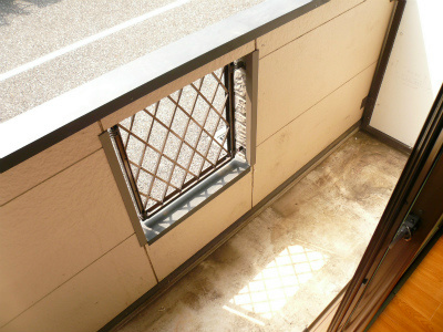 ハイツひばり ベランダ