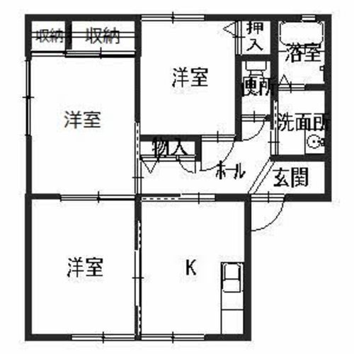 グレース一色 間取り図