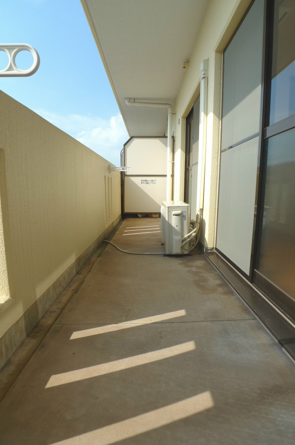 リディア山本壱番館 ベランダ