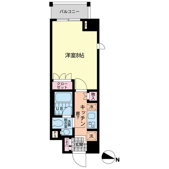 エスティメゾン赤羽 間取り