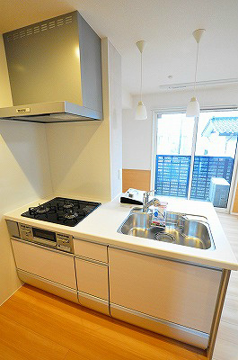 ボヌール沼 キッチン