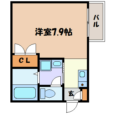 エンゼル栄 間取り図