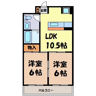 Ｈ・Ｉビル 間取り図