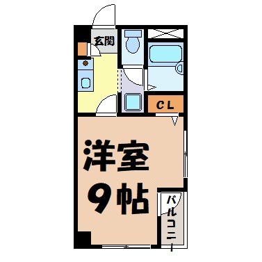 エスペランサ鶴舞１９ 間取り図