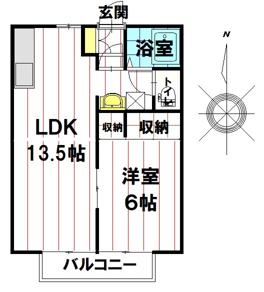 ハイツサンシティ 間取り