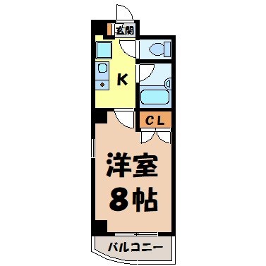 シャトー村瀬千代田 間取り図
