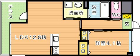 フローレンステラス 間取り図