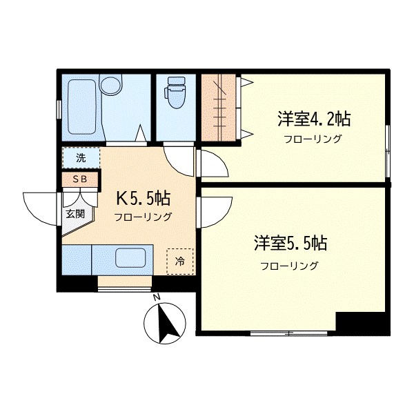 グラッセア学芸大学 間取り図