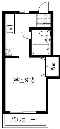 コーポ佐々 間取り