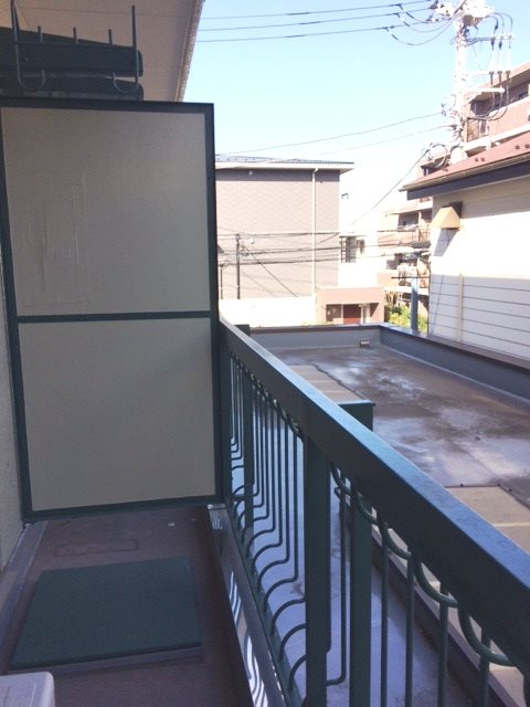 コーポ佐々 ベランダ
