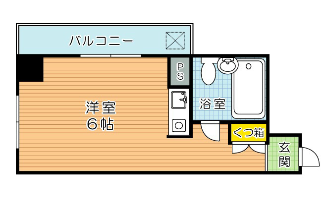 サンモリッツ小倉壱番館 301号室 間取り