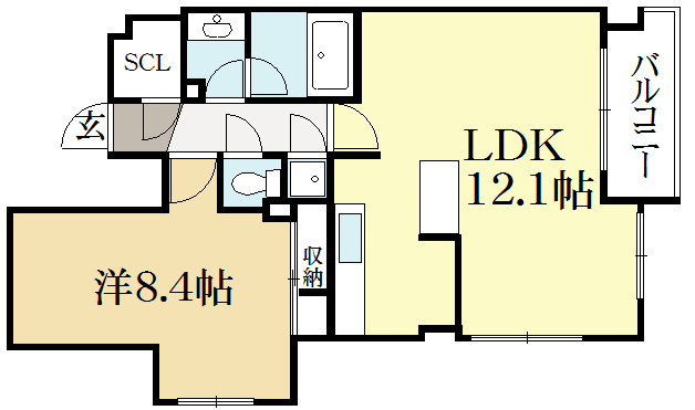 レジディア洛北 間取り