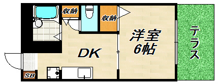 トレヴィ・ハイツ 間取り図