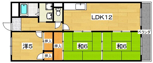 Belong枚方東1番館 間取り