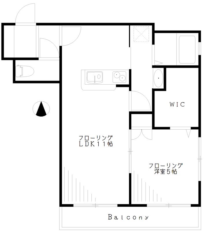 楓ガーデンにしおぎ 間取り