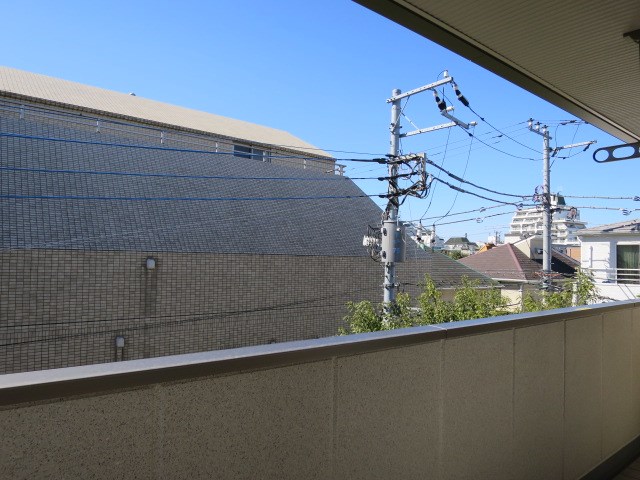 楓ガーデンにしおぎ ベランダ